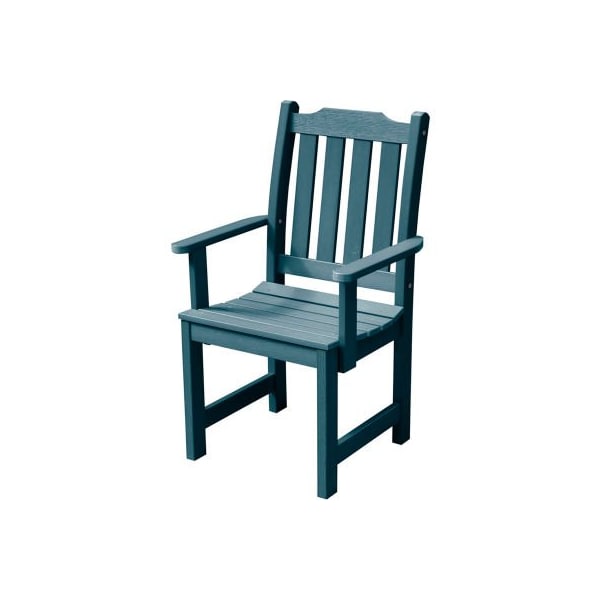 Highwood Usa Highwood Synthetic Wood Dining Chair With Arms, Nantucket Blue AD-CHDL2-NBE - main